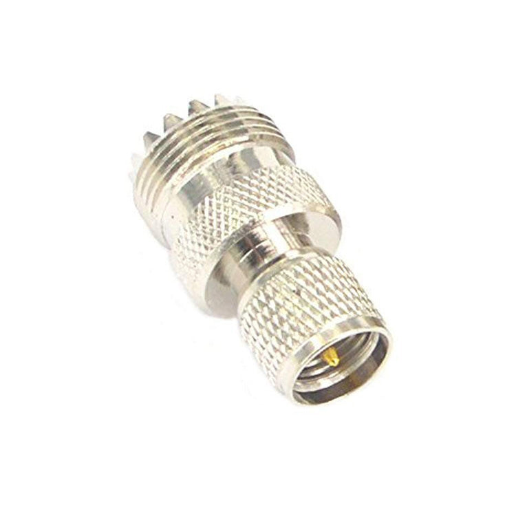 Mini UHF Male to UHF Female Connector RF Coaxial Adapter, UHF Male to UHF Female Mini UHF Male to UHF Female Connector RF Coaxial Adapter, UHF Male to UHF Female
